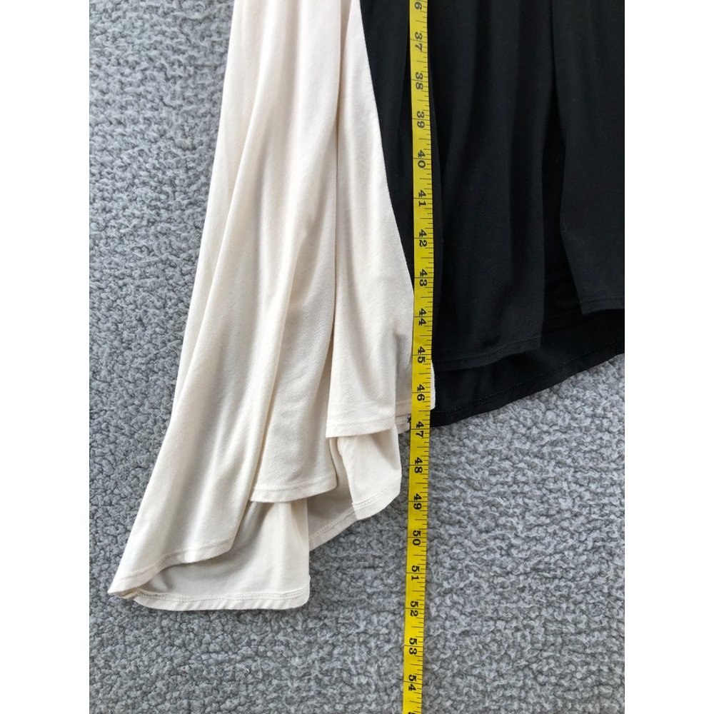 Ann Taylor Black and White Colorblock Midi Dress - Picture 10 of 10
